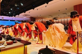 可组织汉代、唐代宴会、宫宴、府宴